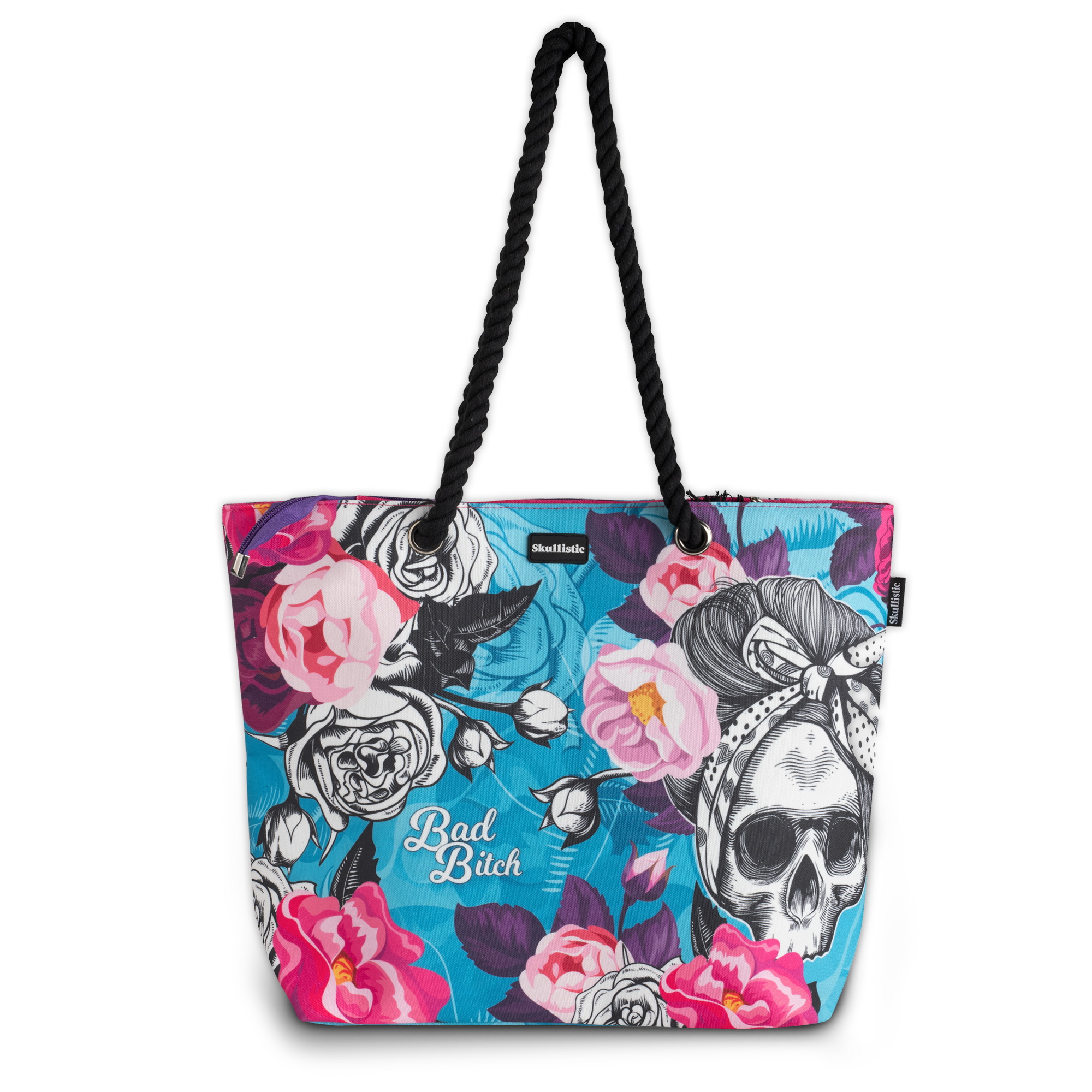 Skull best sale beach bag